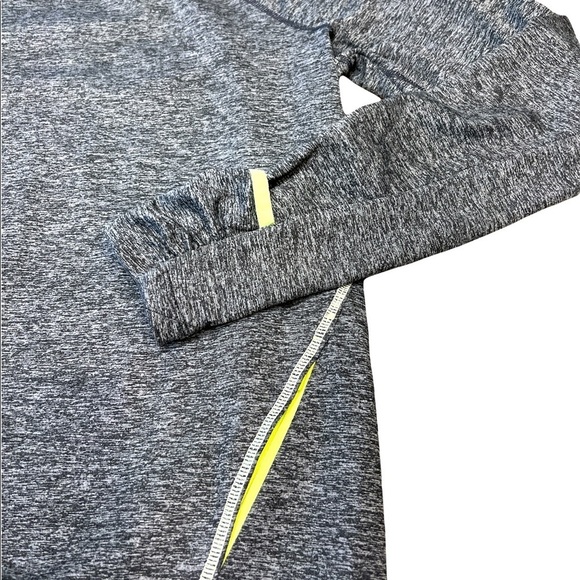 Sweaty Betty Sprint Start Run Hoodie Gray Neon SZ S - Picture 2 of 10